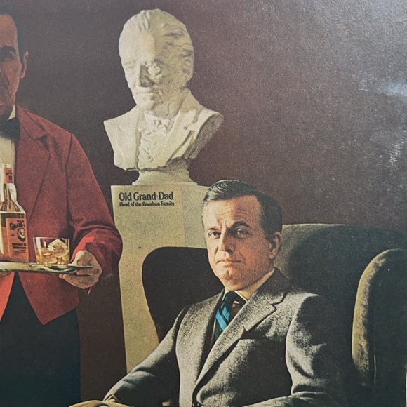 Vintage Bar Ad Old Grand-Dad Kentucky Straight Bourbon Whiskeys Frankfort Ky - Picture 7 of 11